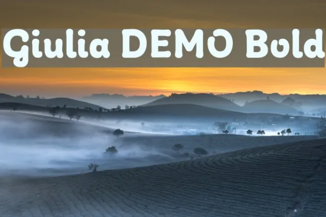 Giulia DEMO Bold Example 2