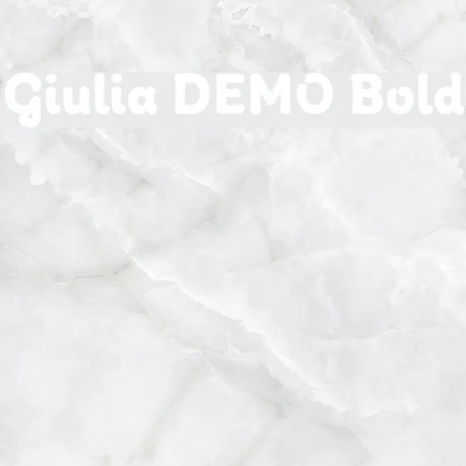 Giulia DEMO Bold Example 3
