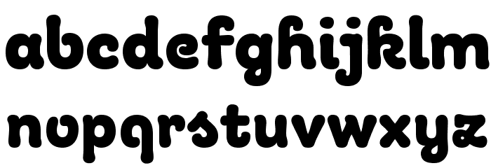 Giulia DEMO Bold Font LOWERCASE