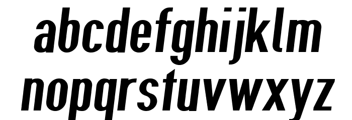 Give A Hoot Bold Oblique Font LOWERCASE
