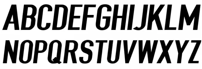 Give A Hoot ExtraBold Extended Oblique Polices MAJUSCULES