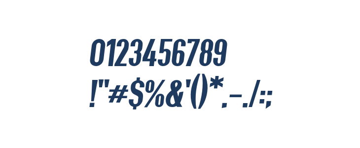 Give A Hoot ExtraBold Oblique Other Characters