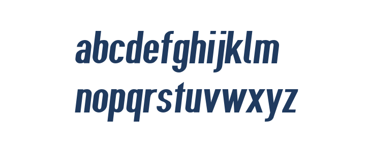 Give A Hoot ExtraBold Oblique Lowercase