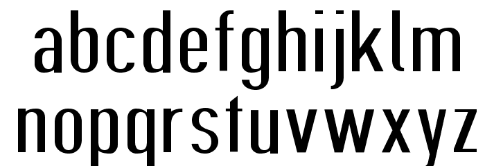 Give A Hoot Light Extended Font LOWERCASE