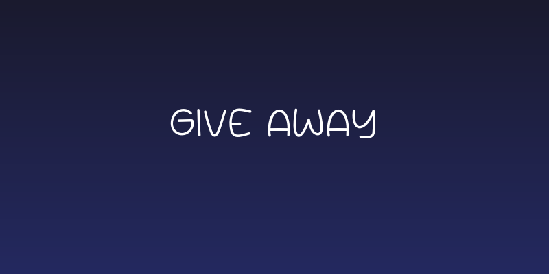 Give Away Social Header