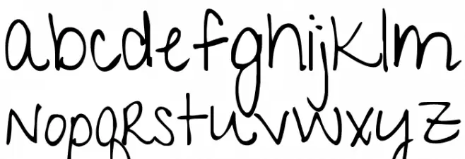 Give You Glory Schriftart Kleinbuchstaben