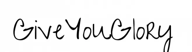 GiveYouGlory  font caratteri gratis