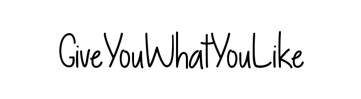 GiveYouWhatYouLike Fuentes