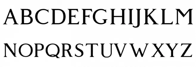 Giveny Free Schriftart Groß