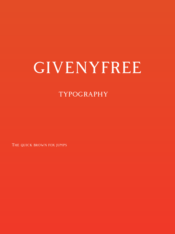 GivenyFree Poster