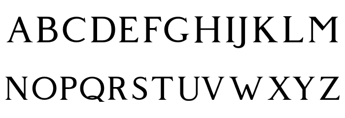 GivenyFree Font LOWERCASE