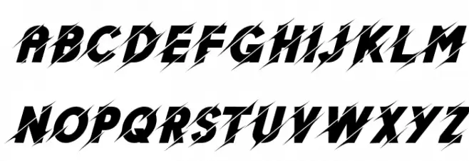 Giver Made Italic 字体 大写