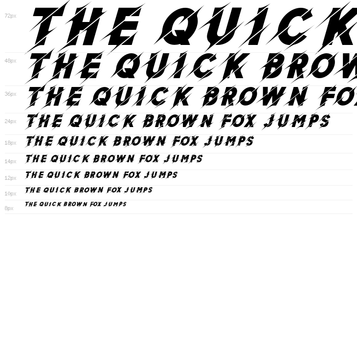 GiverMade-Italic Waterfall