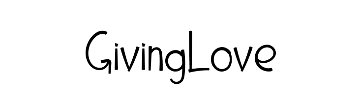 Giving Love Font