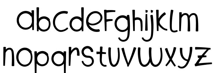 Giving Love Font LOWERCASE