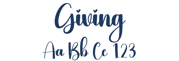 Giving Font Preview