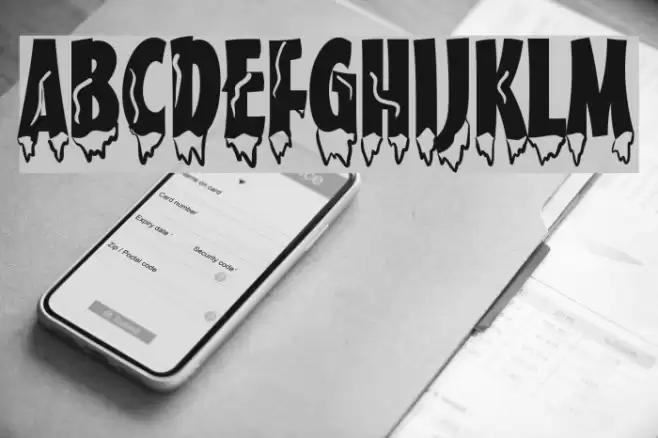 Givre Normal Font examples