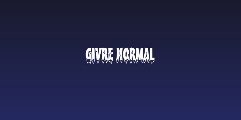 Givre Normal Social Header