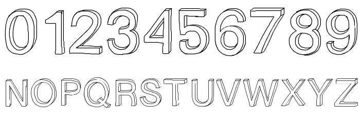 GizemsSketchFree Font OTHER CHARS