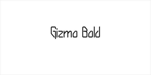 Gizmo Bold Logo
