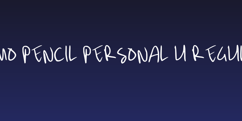 Gizmo Pencil Personal U Regular Social Header