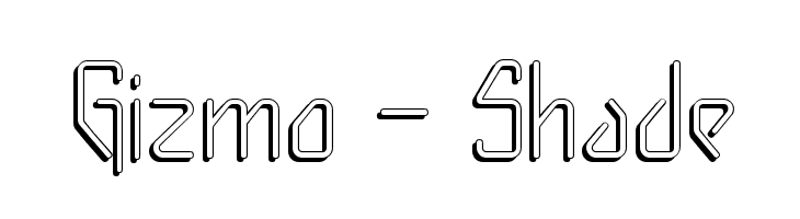 Gizmo - Shade Font