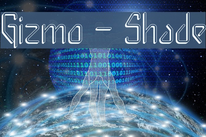 Gizmo - Shade Font examples