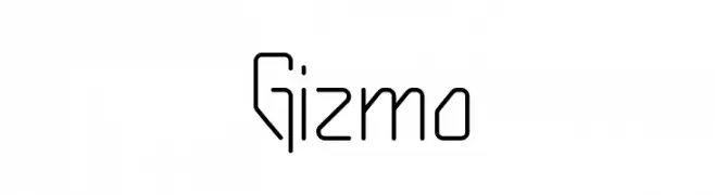 Gizmo  Скачать бесплатные шрифты