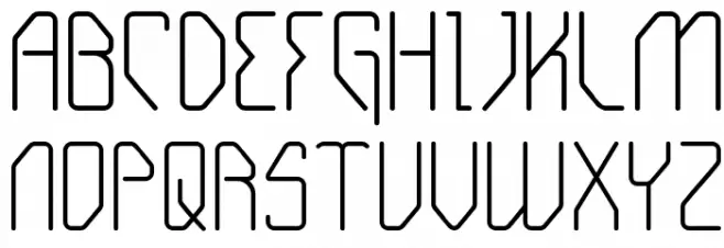 Gizmo フォント 大文字