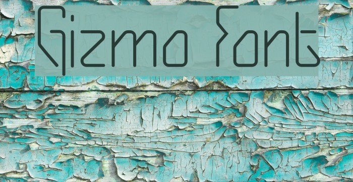 Gizmo Font examples