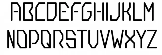gibi Schriftart Groß