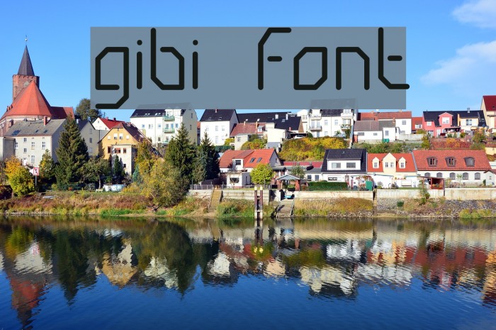 gibi Font examples