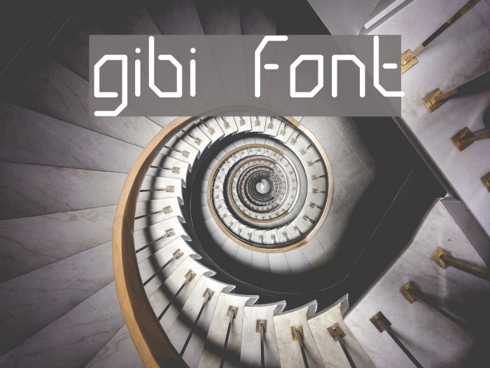 gibi Font examples
