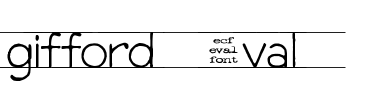 gifford [eval]  Скачать бесплатные шрифты