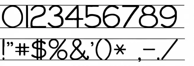 gifford [eval] Font OTHER CHARS