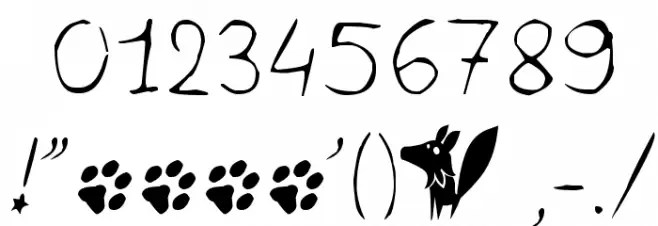 ginolib* Font OTHER CHARS