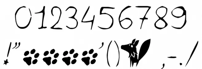 ginolib* Font OTHER CHARS