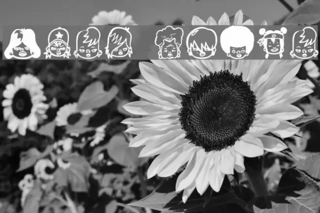 girl power Font examples