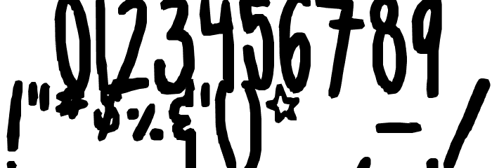 girlie Font OTHER CHARS