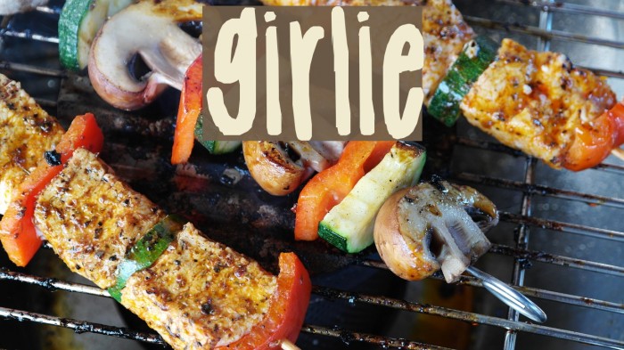 girlie Font examples