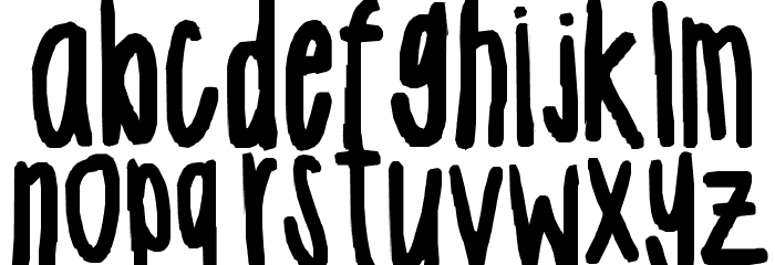 girlie Font LOWERCASE