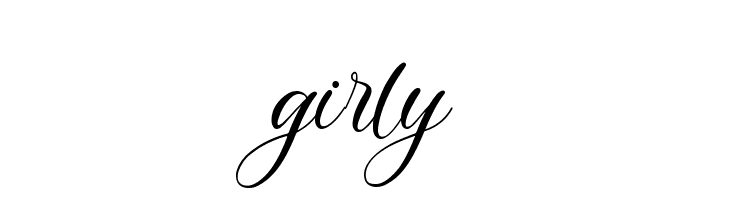 girly  नि: शुल्क फ़ॉन्ट्स डाउनलोड