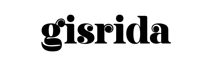gisrida  フリーフォントのダウンロード