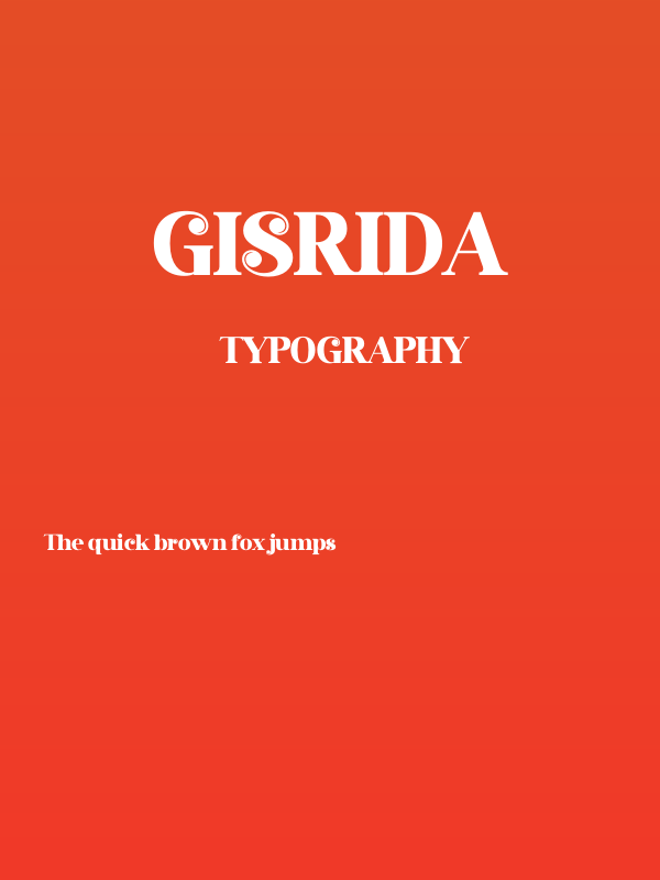 gisrida Poster