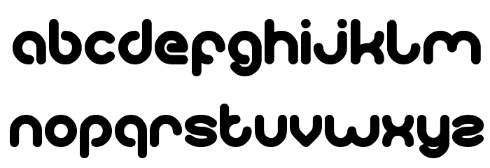 gitchgitch Bold Font LOWERCASE