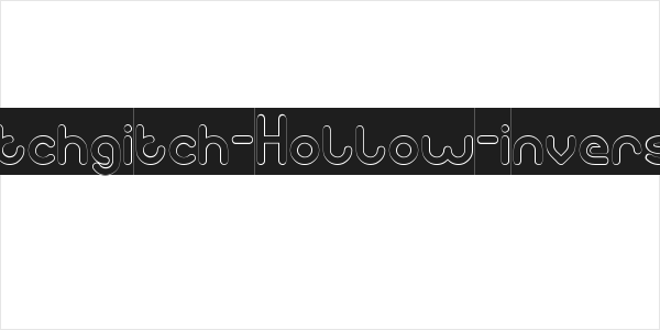 gitchgitch-Hollow-inverse Logo
