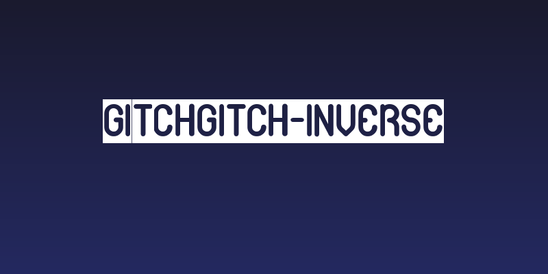 gitchgitch-inverse Social Header