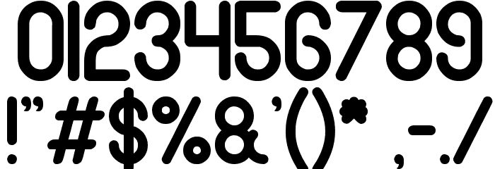 gitchgitch Font OTHER CHARS