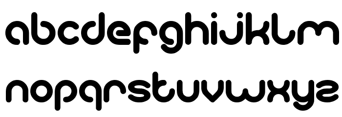 gitchgitch Font LOWERCASE
