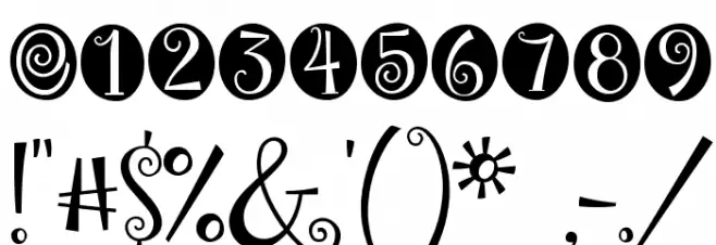 give me some sugar Font OTHER CHARS